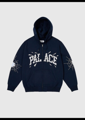palace shatter zip hoodie