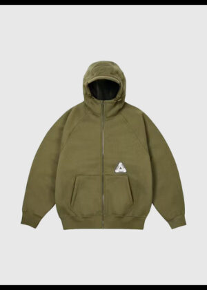 palace thermal bonded cap hoodie