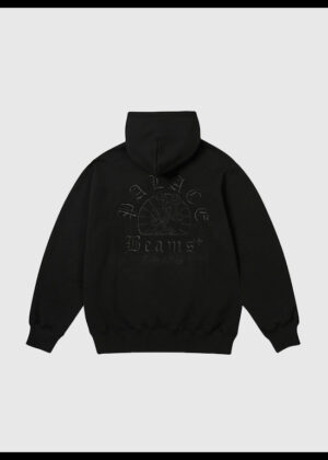 palace x beams plus graphic hoodie