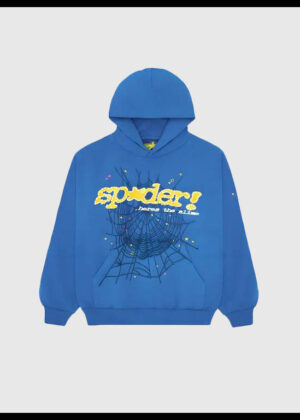 sp5der tc pullover blue hoodie