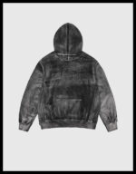 supreme mm6 maison margiela foil box logo hoodie black