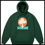 palace evergreen racey green hoodie