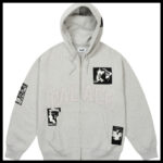 palace patch zip up hoodie